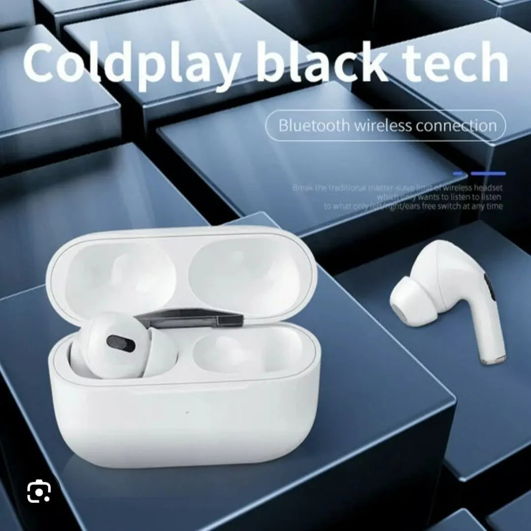 Airpods Air Pro 3rd Gen TWS (True Wireless Stereo) Bluetooth Earbuds Dual Earphones Headset (Connect With All Bluetooth Devices).BLUETOOTH handfree
