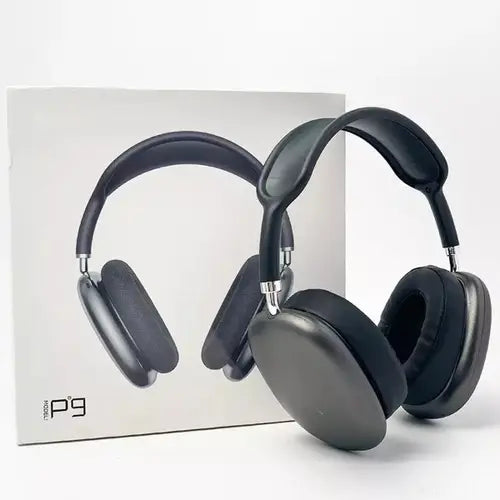 "P9 Plus Wireless Bluetooth Headphones – HiFi Sound, Noise Cancelling, Long Battery Life"